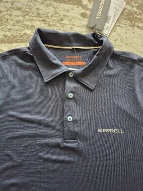 Merrell Men's Performance Polo Shirt New Size Medium